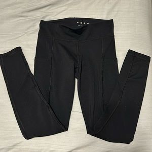 aeropostale's black leggings, size small, good condition